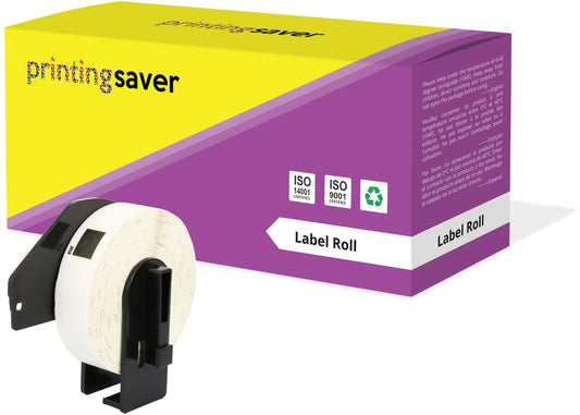 Compatible Roll DK11203 DK-11203 17mm x 87mm File Folder Labels for Brother P-Touch QL-1050 QL-550 QL-500 QL-570 - Printing Saver
