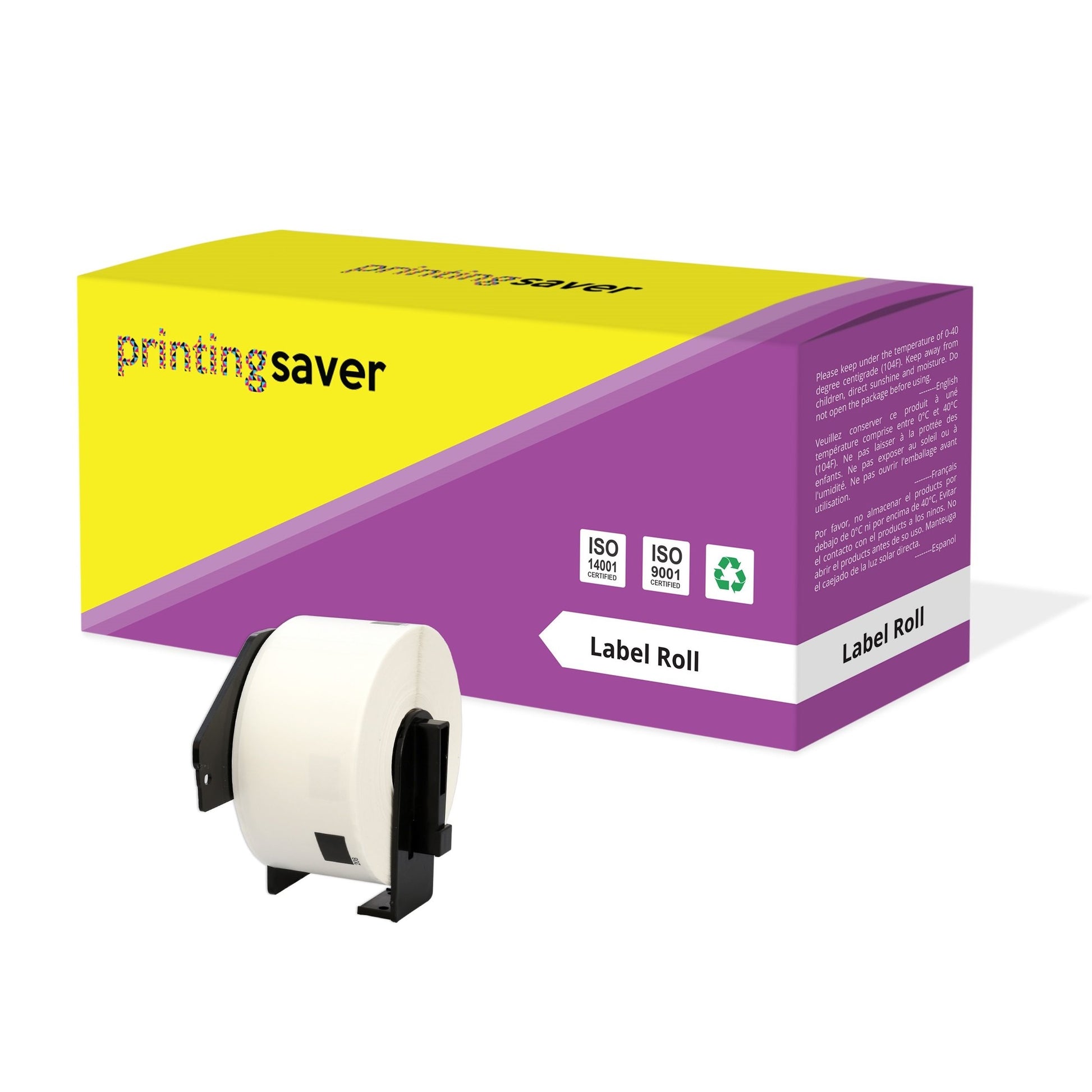 Compatible Roll DK11208 DK-11208 38mm x 90mm Address Labels for Brother P-Touch QL-1050 QL-550 QL-500 QL-570 - Printing Saver