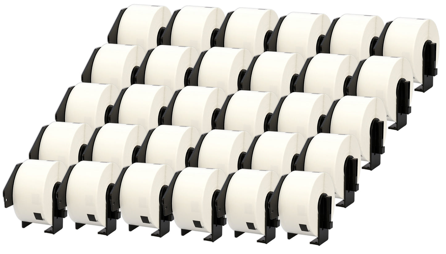 DK-11208 38 x 90 mm Compatible Address Labels Roll for Brother P-Touch QL-1100 QL-1060N QL-500 QL-700 QL-800 - Printing Saver