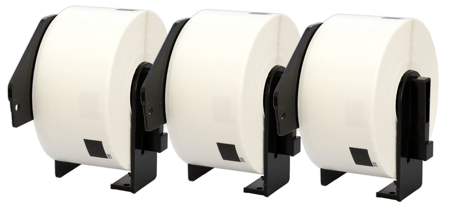 DK-11208 38 x 90 mm Compatible Address Labels Roll for Brother P-Touch QL-1100 QL-1060N QL-500 QL-700 QL-800 - Printing Saver