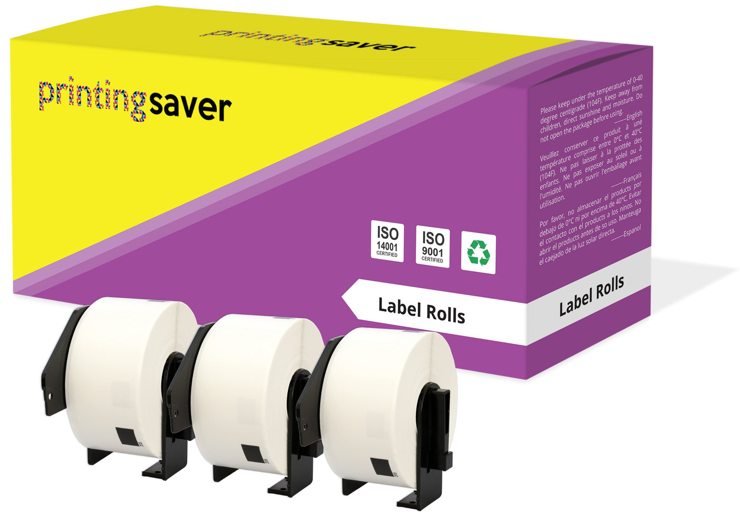 Compatible Roll DK11208 DK-11208 38mm x 90mm Address Labels for Brother P-Touch QL-1050 QL-550 QL-500 QL-570 - Printing Saver