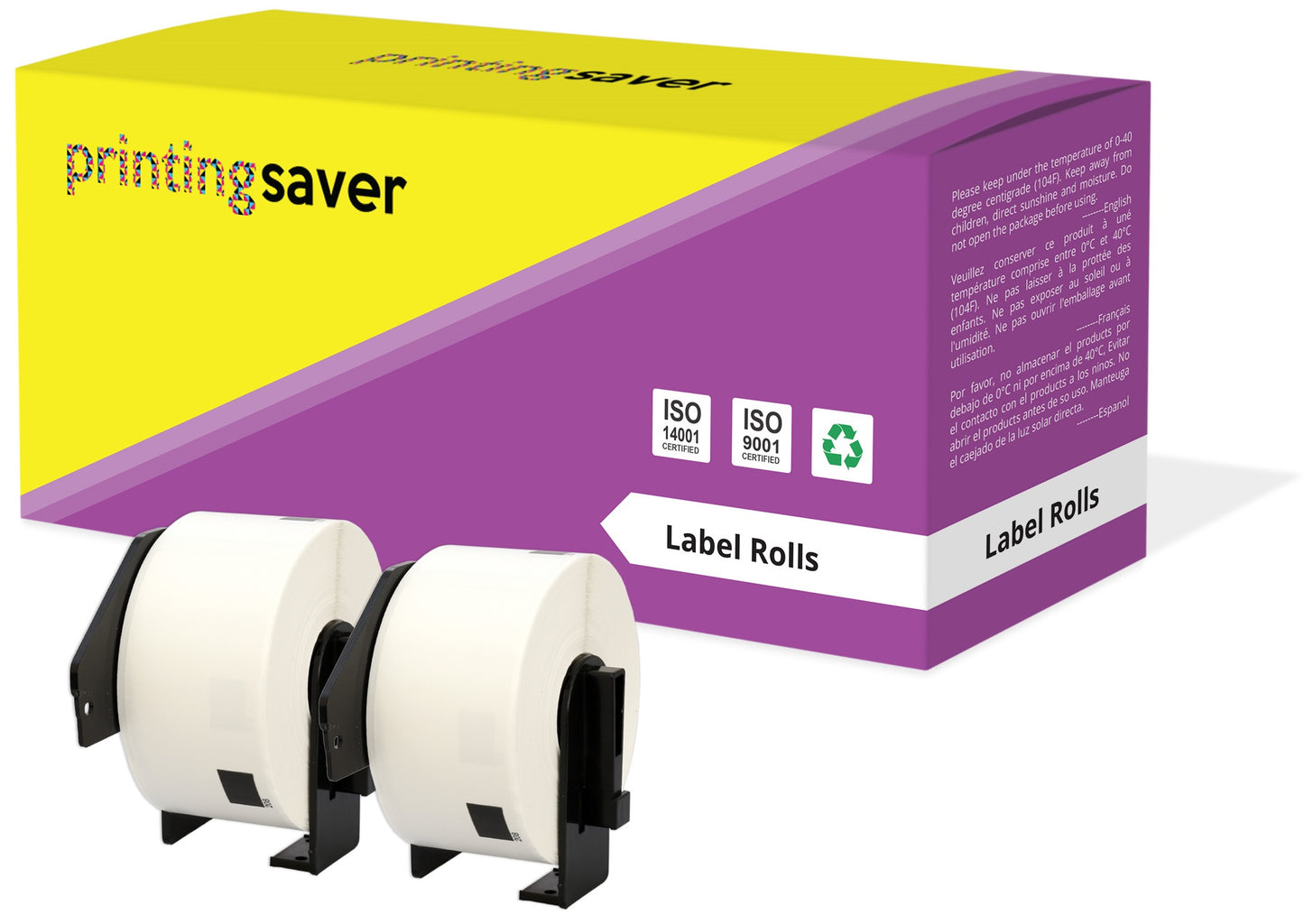 Compatible Roll DK11208 DK-11208 38mm x 90mm Address Labels for Brother P-Touch QL-1050 QL-550 QL-500 QL-570 - Printing Saver