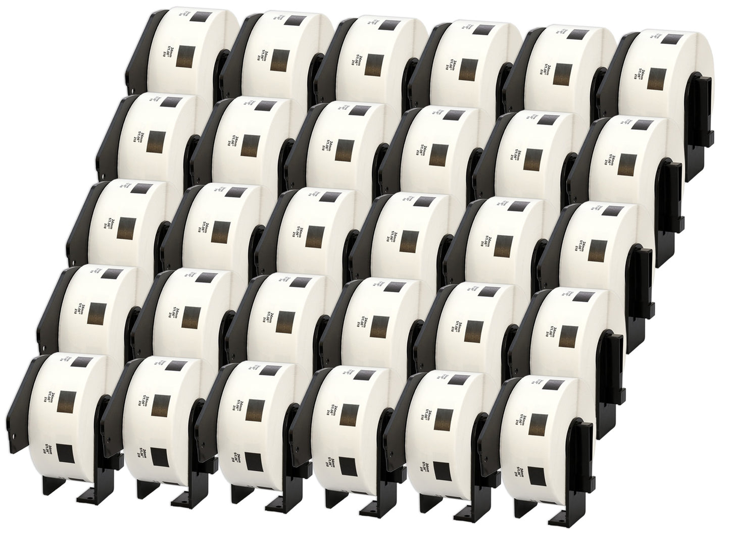 DK-11218 24 x 24mm Compatible Round Labels Roll for Brother P-Touch QL-1100 QL-1060N QL-500 QL-700 QL-800 - Printing Saver