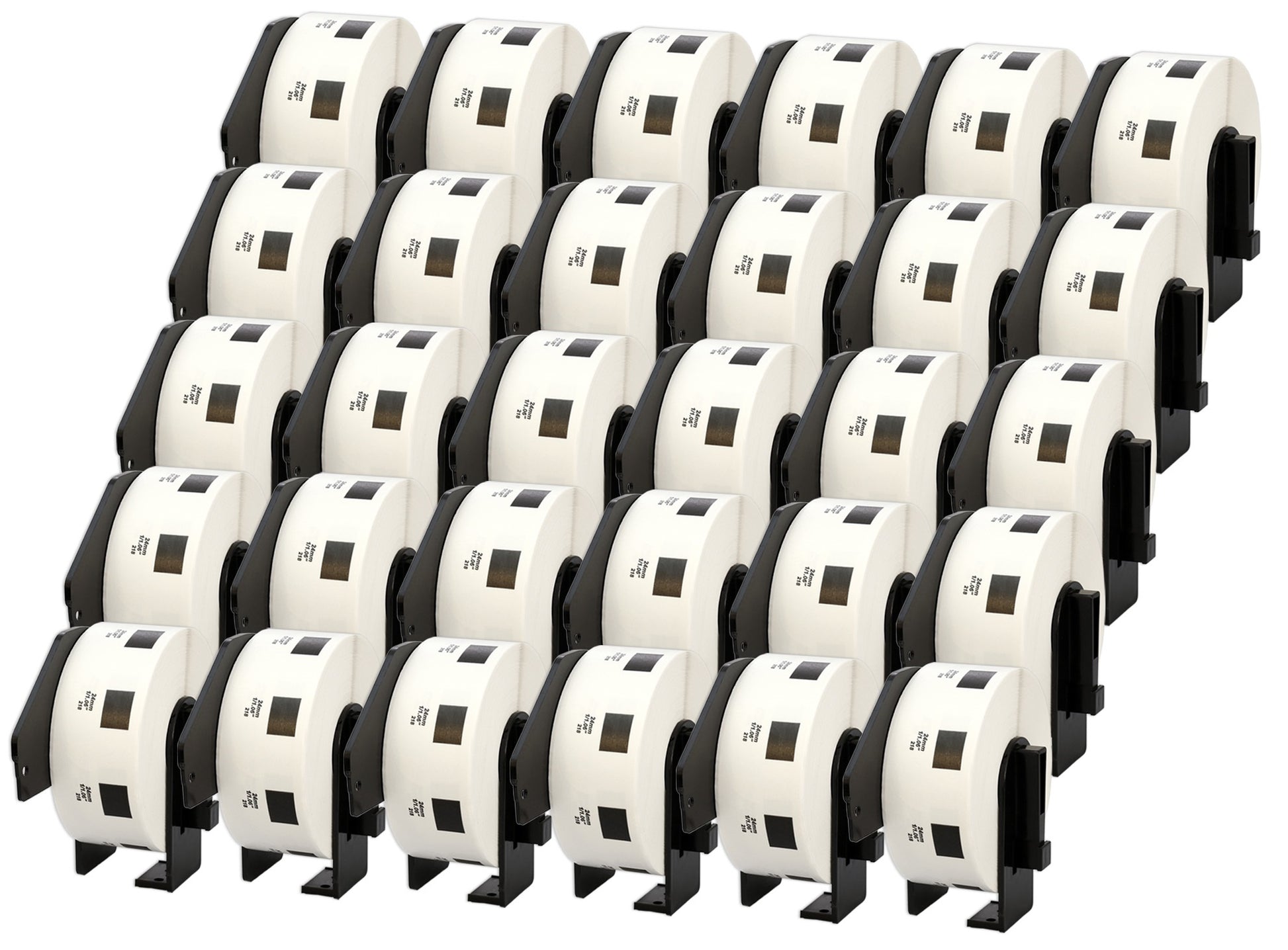 DK-11218 24 x 24mm Compatible Round Labels Roll for Brother P-Touch QL-1100 QL-1060N QL-500 QL-700 QL-800 - Printing Saver
