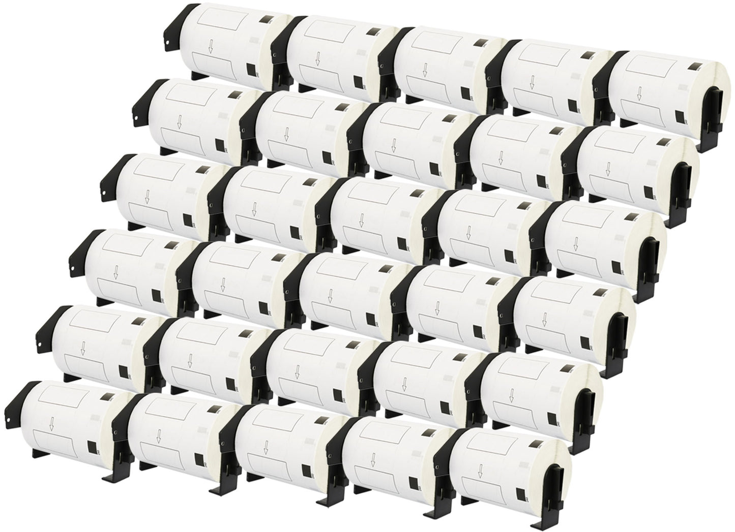 DK-11240 102 x 51 mm Compatible Barcode Labels Roll for Brother P-Touch QL-1050, QL-1050N, QL-1060N, QL-1100, QL-1110NWB - Printing Saver