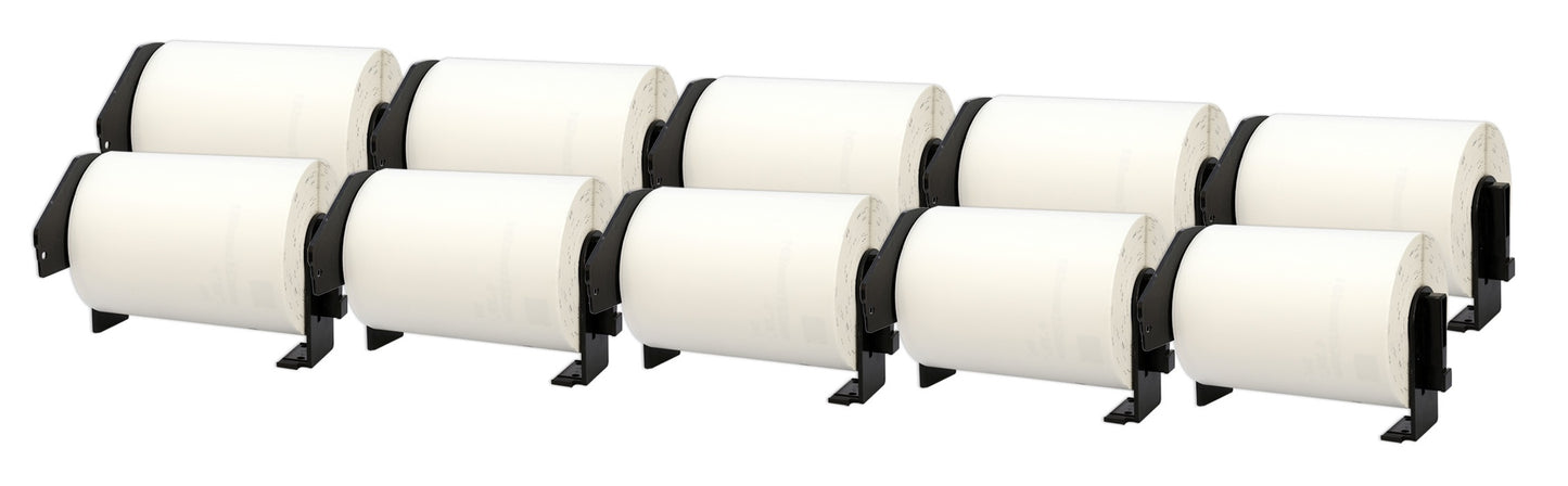 DK-11241 102 x 152 mm Compatible Shipping Labels Roll  for Brother P-Touch QL-1050, QL-1050N, QL-1060N, QL-1100, QL-1110NWB - Printing Saver