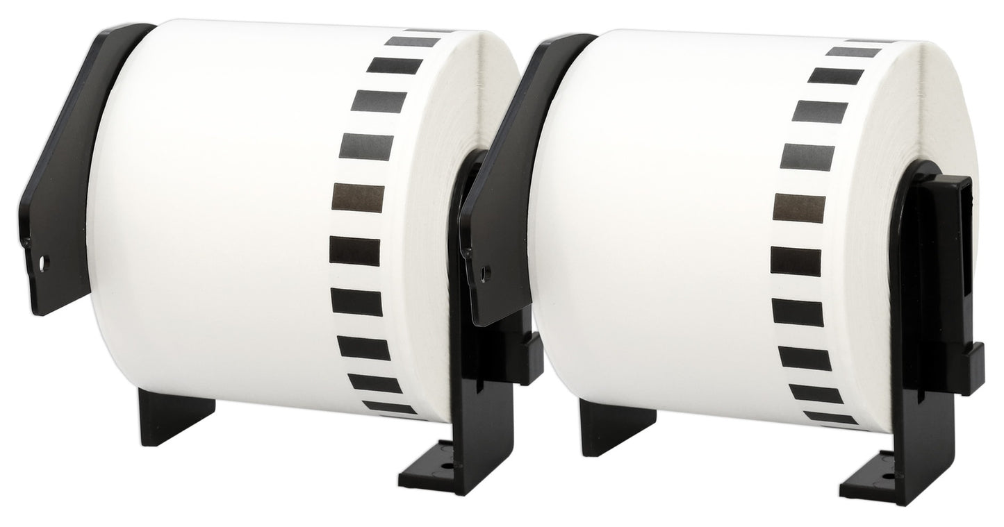 DK-22205 62 mm x 30.48 m Compatible Continuous Paper Label Tape for Brother P-Touch QL-1050 QL-550 QL-500 QL-570 - Printing Saver