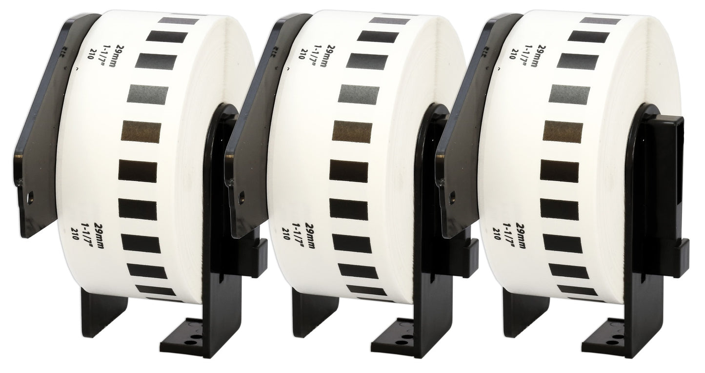 DK-22210 29 mm x 30.48 m Compatible Continuous Paper Label Tape for Brother P-Touch QL-1050 QL-550 QL-500 QL-570 - Printing Saver