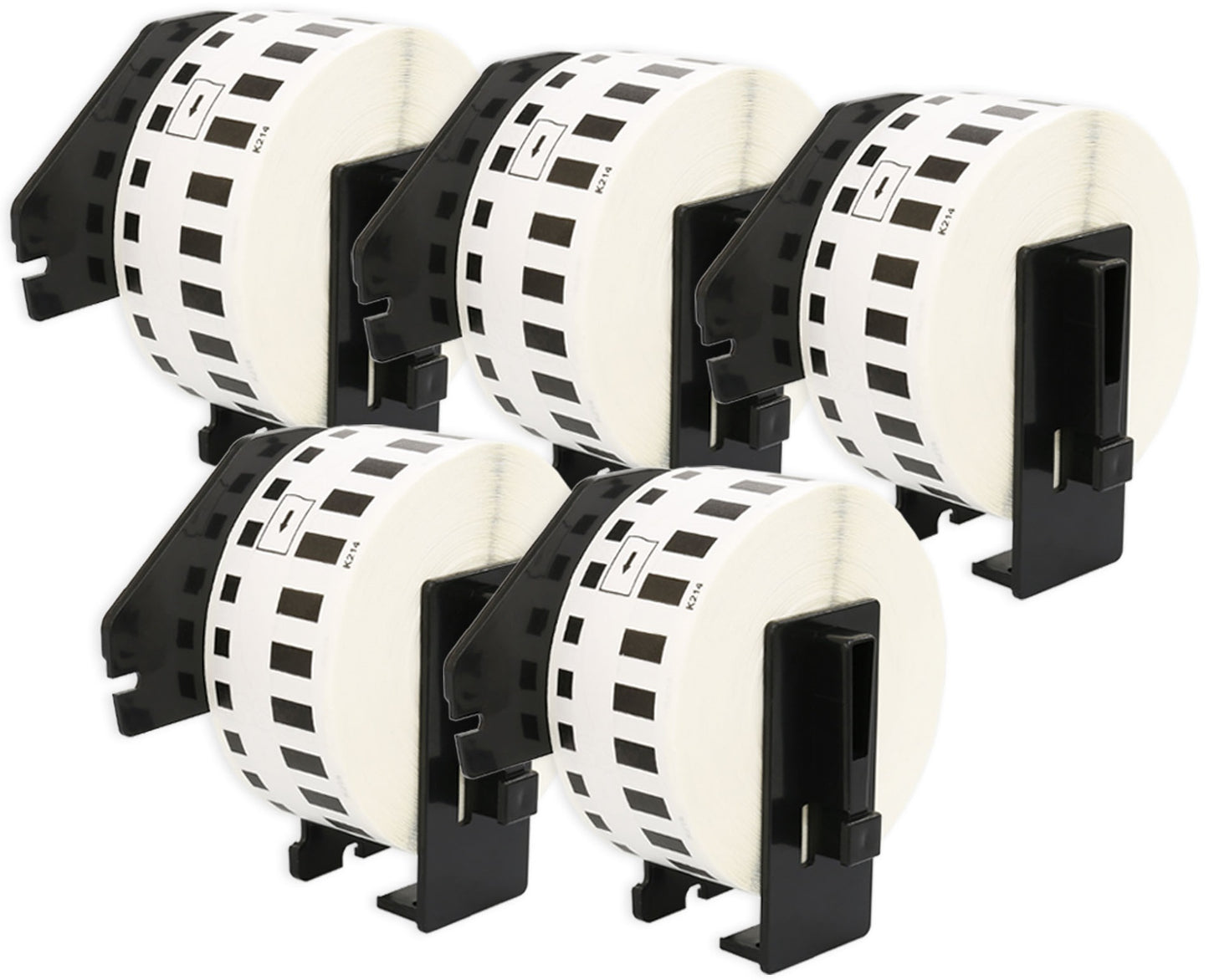 DK-22214 12 mm x 30.48 m Compatible Continuous Paper Label Tape for Brother P-Touch QL-1050 QL-550 QL-500 QL-570 - Printing Saver