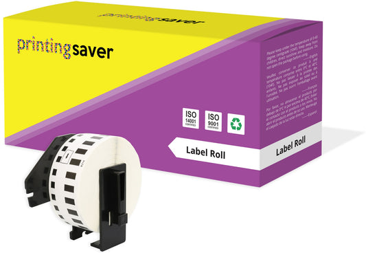 Compatible Roll DK22214 DK-22214 12mm x 30.48m Continuous Address Labels for Brother P-Touch QL-1050 QL-550 QL-500 QL-570 - Printing Saver