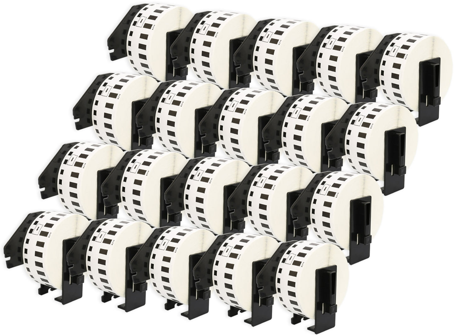 DK-22214 12 mm x 30.48 m Compatible Continuous Paper Label Tape for Brother P-Touch QL-1050 QL-550 QL-500 QL-570 - Printing Saver