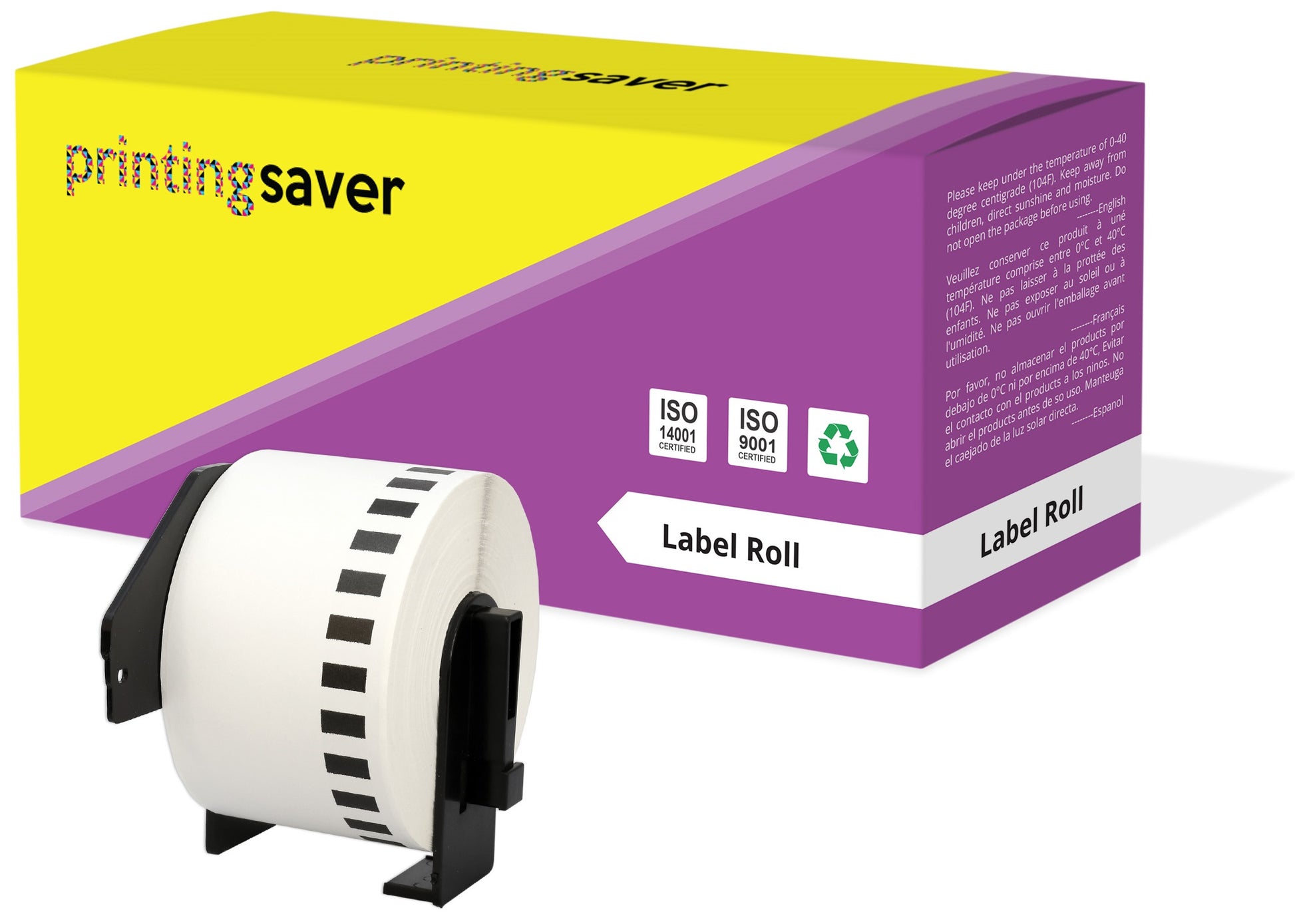 Compatible Roll DK22223 DK-22223 50mm x 30.48m Continuous Address Labels for Brother P-Touch QL-1050 QL-550 QL-500 QL-570 - Printing Saver