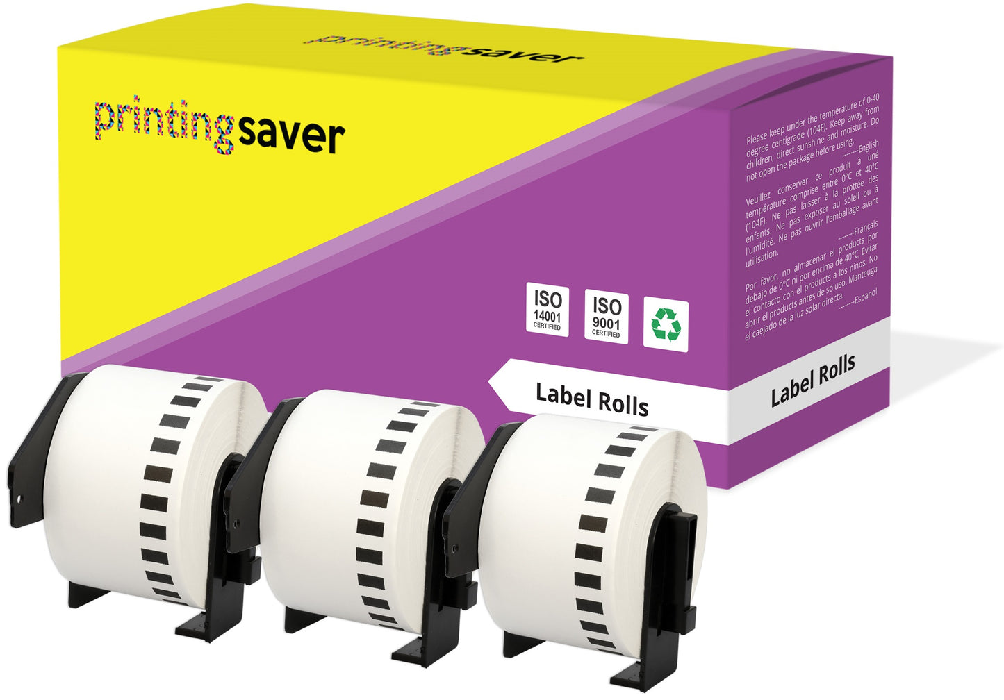 Compatible Roll DK22223 DK-22223 50mm x 30.48m Continuous Address Labels for Brother P-Touch QL-1050 QL-550 QL-500 QL-570 - Printing Saver