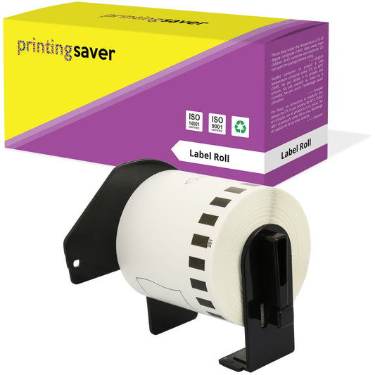 Compatible Roll DK22251 DK-22251 62mm x 15.24m Continuous Labels for Brother P-Touch - Printing Saver