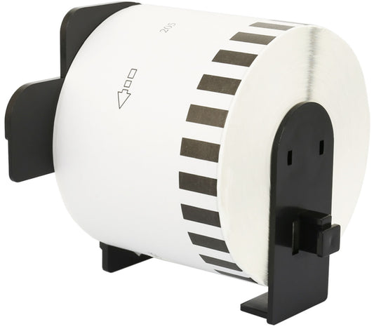 DK-44205 62 mm x 30.48 m Compatible Continuous Removable Paper Label Tape for Brother P-Touch QL-1050 QL-550 QL-500 QL-570 - Printing Saver