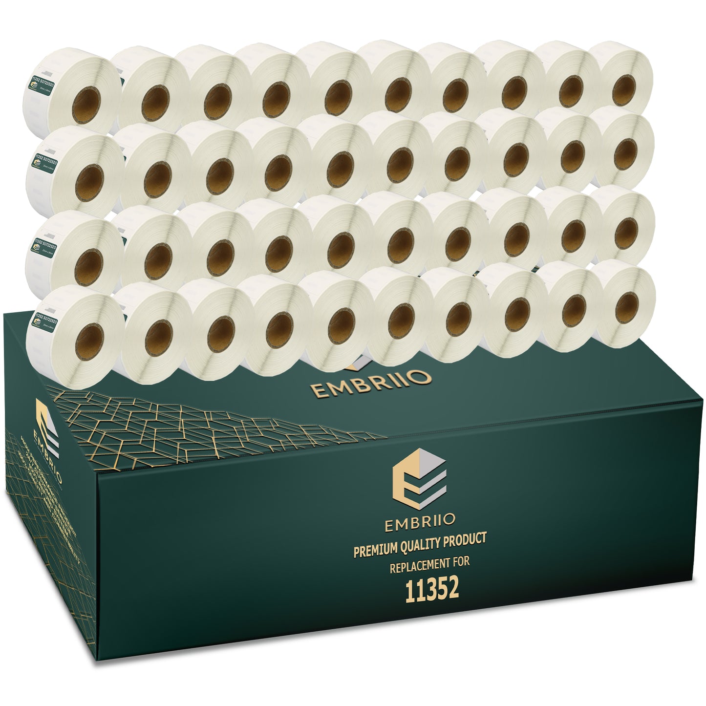 Compatible Dymo 11352 labels - Return Address Label Rolls - 25mm x 54mm