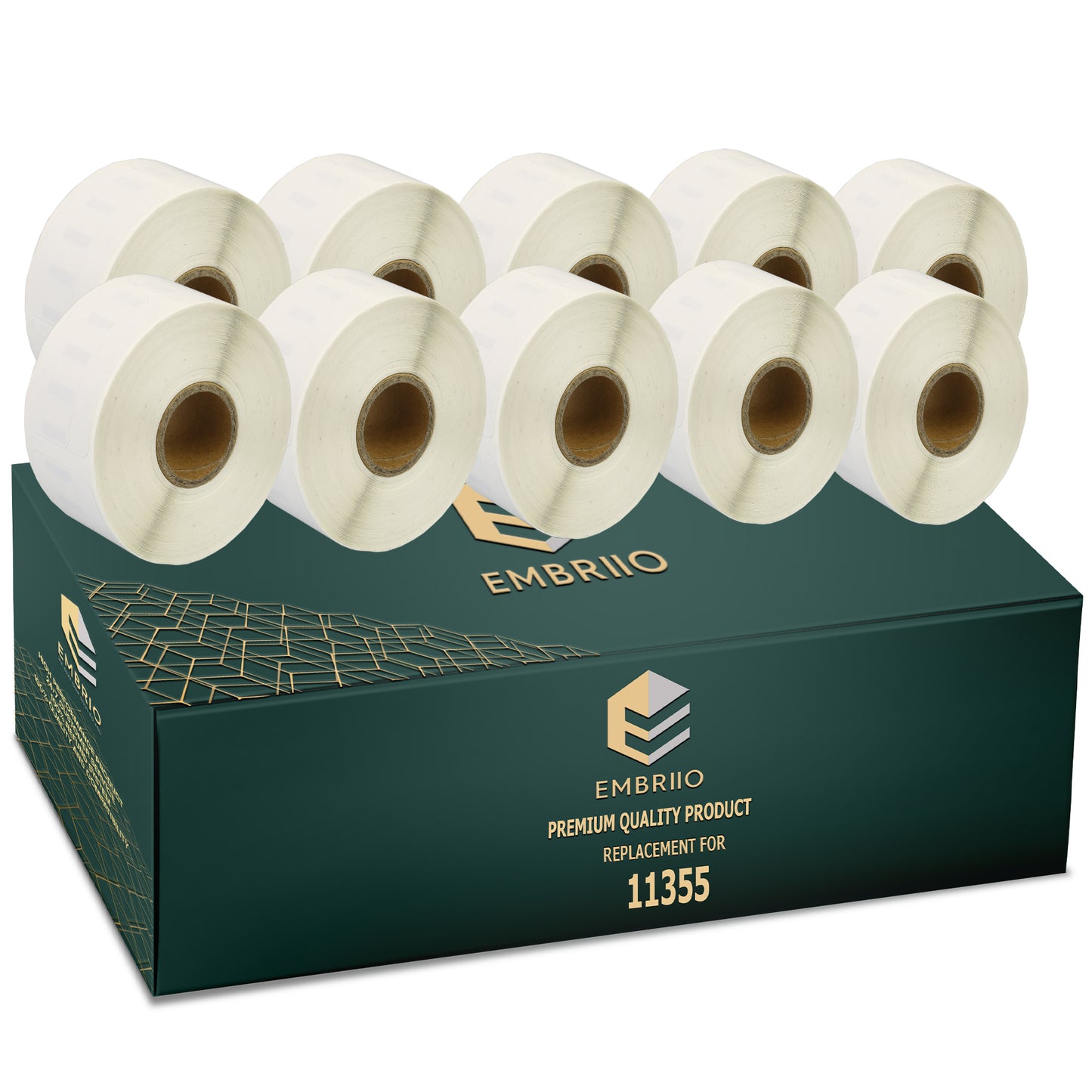 Compatible Dymo 11355 labels - 19mm x 51mm