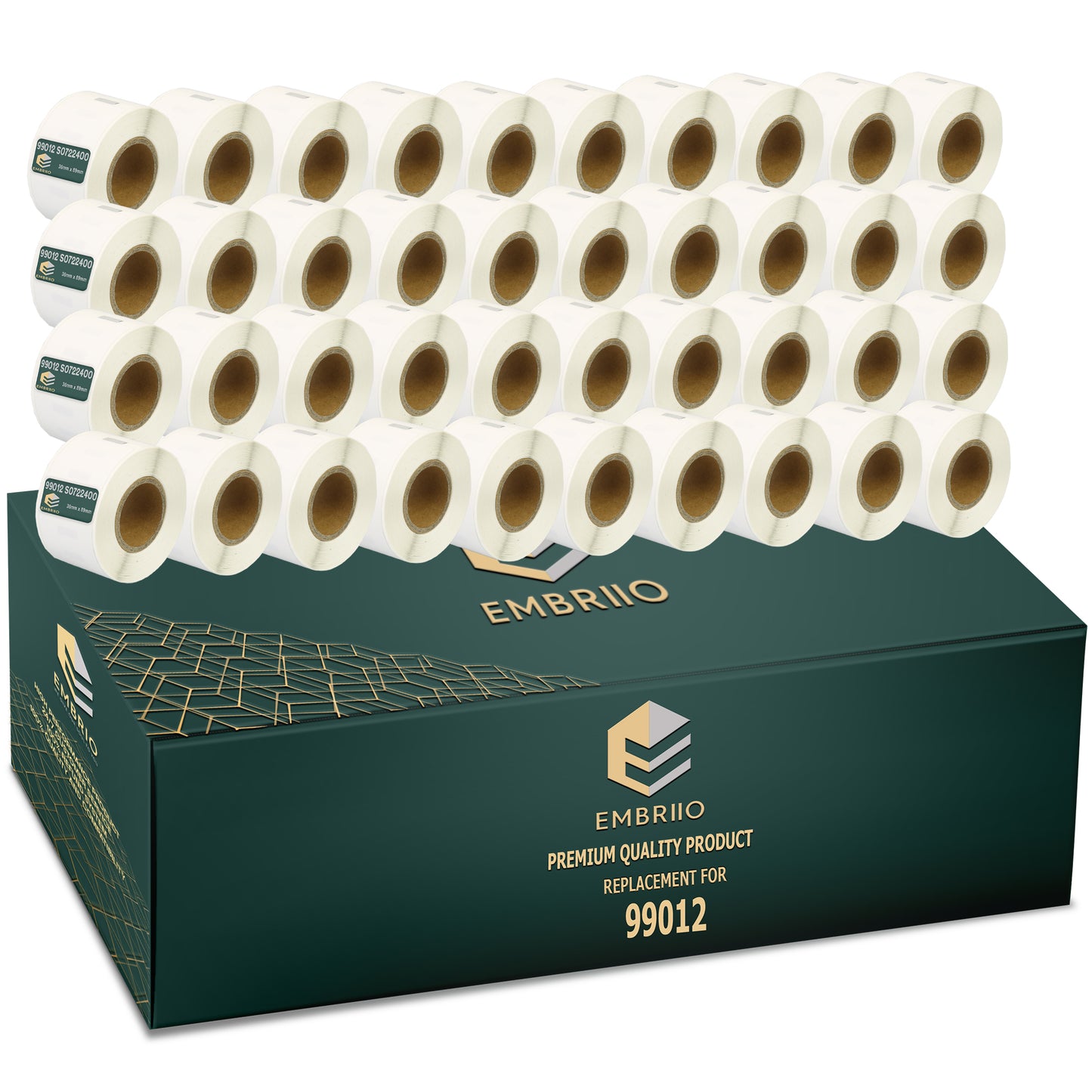 Compatible Dymo 99012 labels - Address Label Rolls - 36mm x 89mm