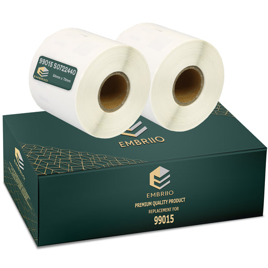 Compatible Dymo 99015 labels - 54mm x 70mm