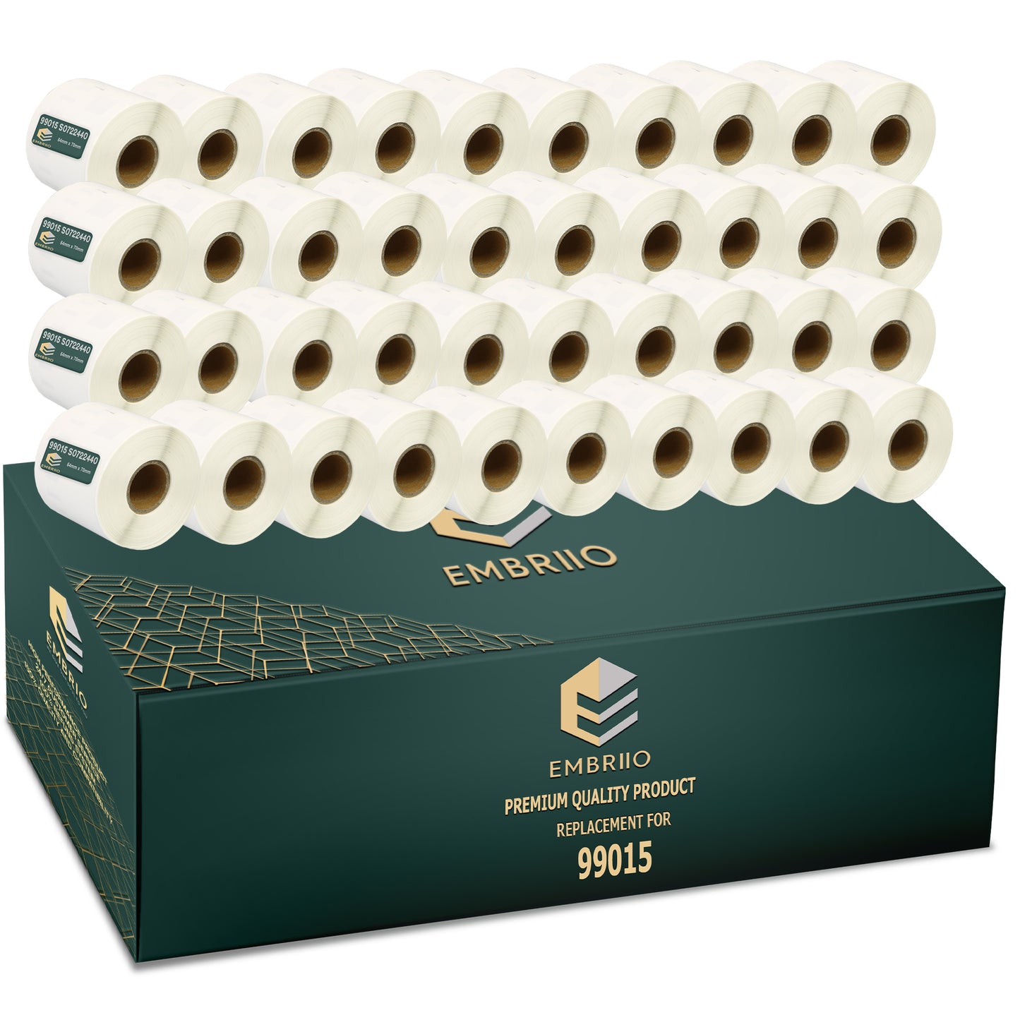 Compatible Dymo 99015 labels - 54mm x 70mm