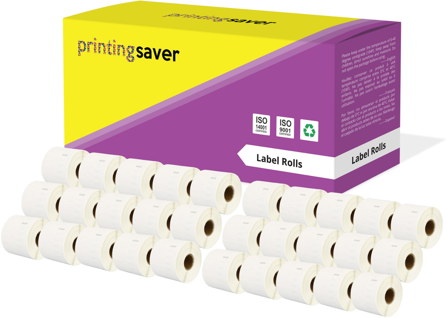 Compatible Roll 11351 11mm x 54mm Labels for Dymo LabelWriter 300 320 400 450 Turbo - Printing Saver