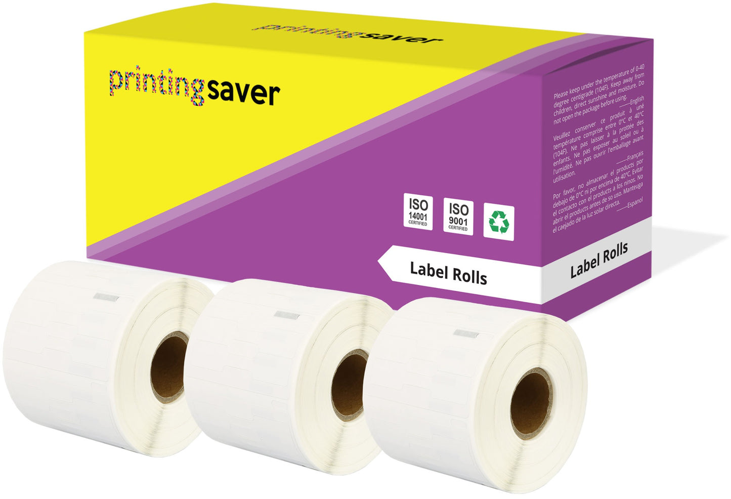 Compatible Roll 11351 11mm x 54mm Labels for Dymo LabelWriter 300 320 400 450 Turbo - Printing Saver