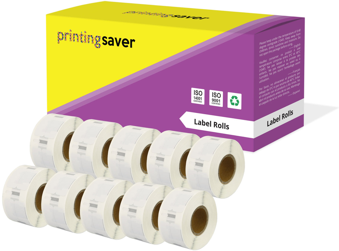 Compatible Roll 11353 S0722530 12mm x 24mm Labels for Dymo LabelWriter 300 320 400 450 Turbo - Printing Saver