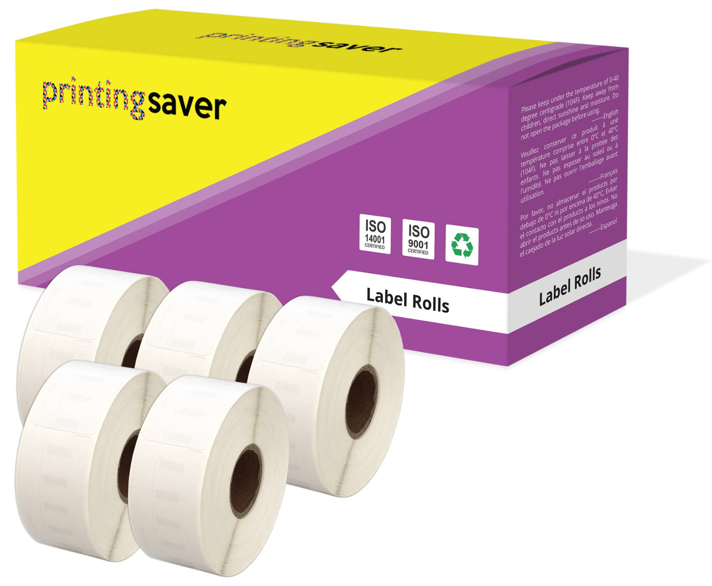 Compatible Roll 11355 S0722550 19mm x 51mm Address Labels for Dymo LabelWriter 300 320 400 450 Turbo - Printing Saver