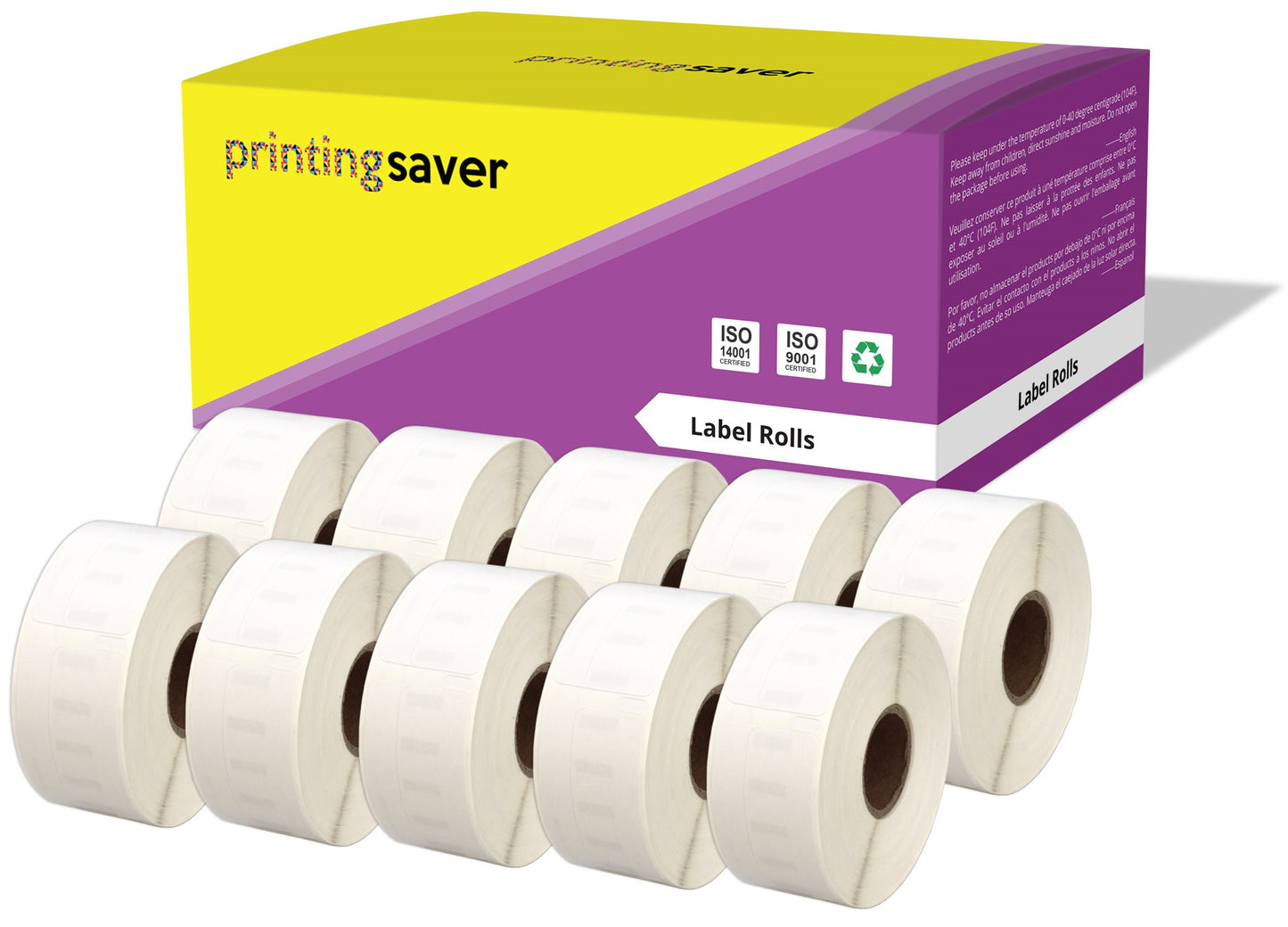 Compatible Roll 11355 S0722550 19mm x 51mm Address Labels for Dymo LabelWriter 300 320 400 450 Turbo - Printing Saver
