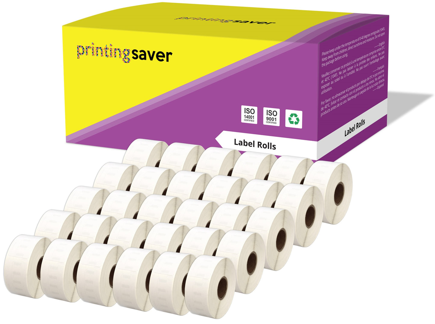 Compatible Roll 11355 S0722550 19mm x 51mm Address Labels for Dymo LabelWriter 300 320 400 450 Turbo - Printing Saver