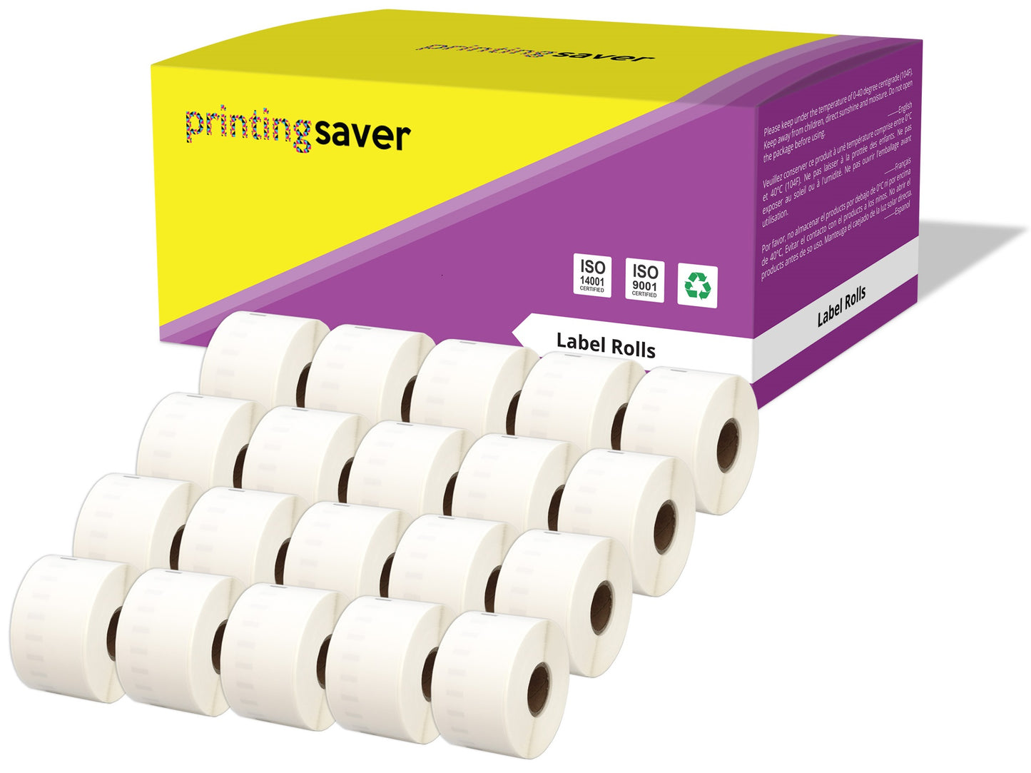 Compatible Roll 11356 S0722560 89mm x 41mm Labels for Dymo LabelWriter 300 320 400 450 Turbo - Printing Saver