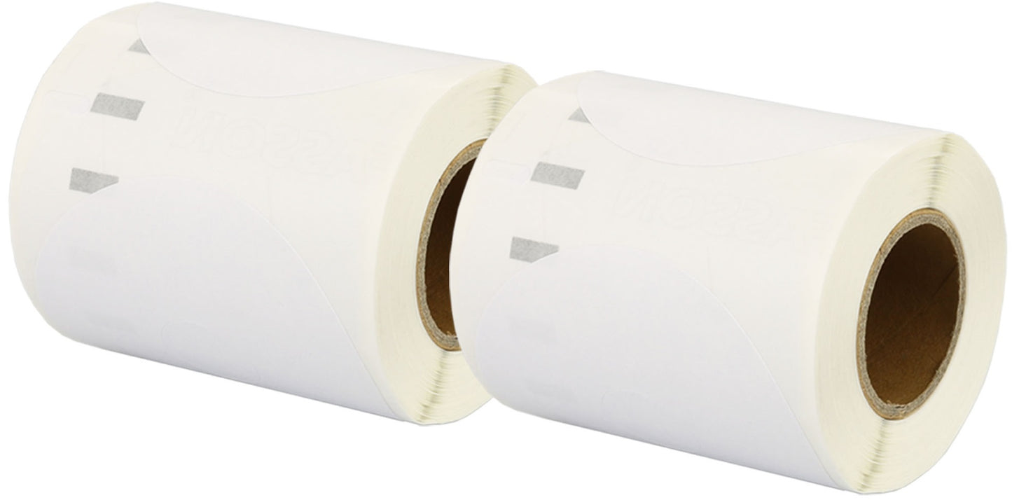 Printing Saver 14681 57 x 57 mm Compatible CD DVD Labels Roll for Dymo LabelWriter 300 320 400 450 Turbo & Seiko SLP Label Printers - Printing Saver