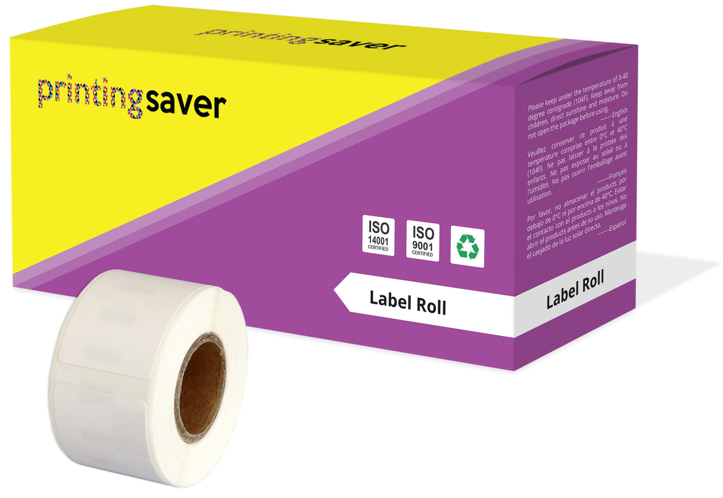 Compatible Roll 99010 S0722370 28mm x 89mm Address Labels for Dymo LabelWriter 450 400 Seiko SLP 450 - Printing Saver
