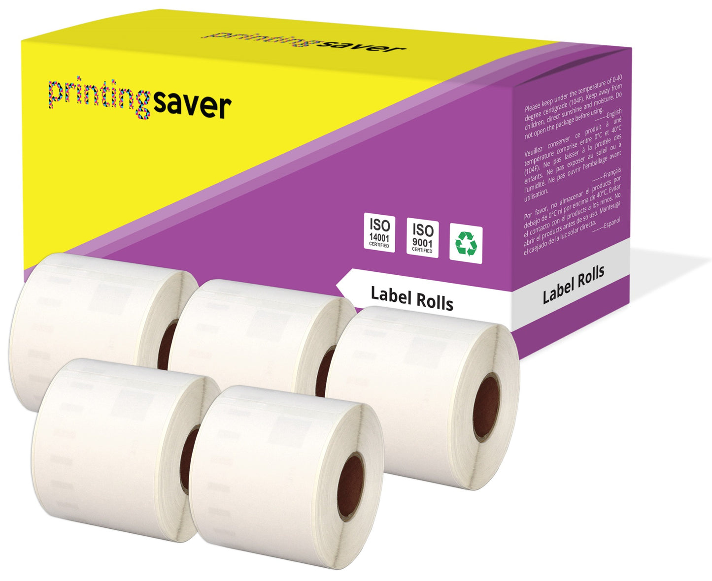 Compatible Roll 99014 S0722430 54mm x 101mm Address Labels for Dymo LabelWriter 300 320 400 450 Turbo - Printing Saver