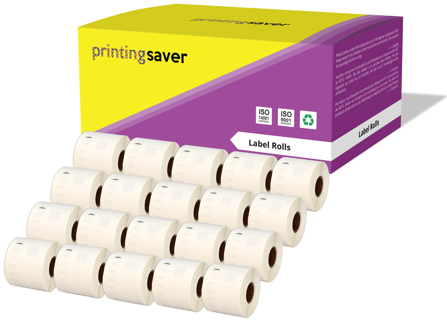 Compatible Roll 99015 S0722440 54mm x 70mm Address Labels for Dymo LabelWriter 300 320 400 450 Turbo - Printing Saver