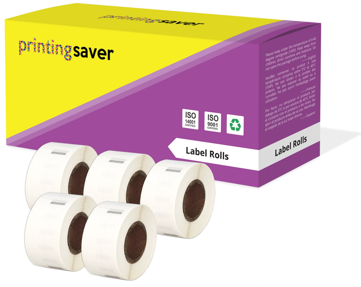 Compatible Roll 99017 S0722460 50mm x 12mm Address Labels for Dymo LabelWriter 300 320 400 450 Turbo - Printing Saver