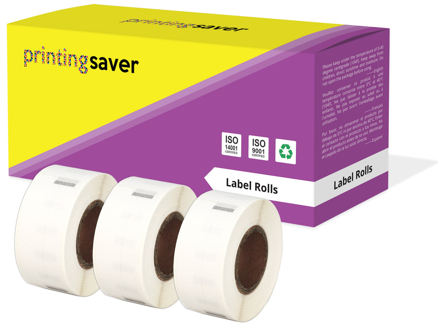 Compatible Roll 99017 S0722460 50mm x 12mm Address Labels for Dymo LabelWriter 300 320 400 450 Turbo - Printing Saver