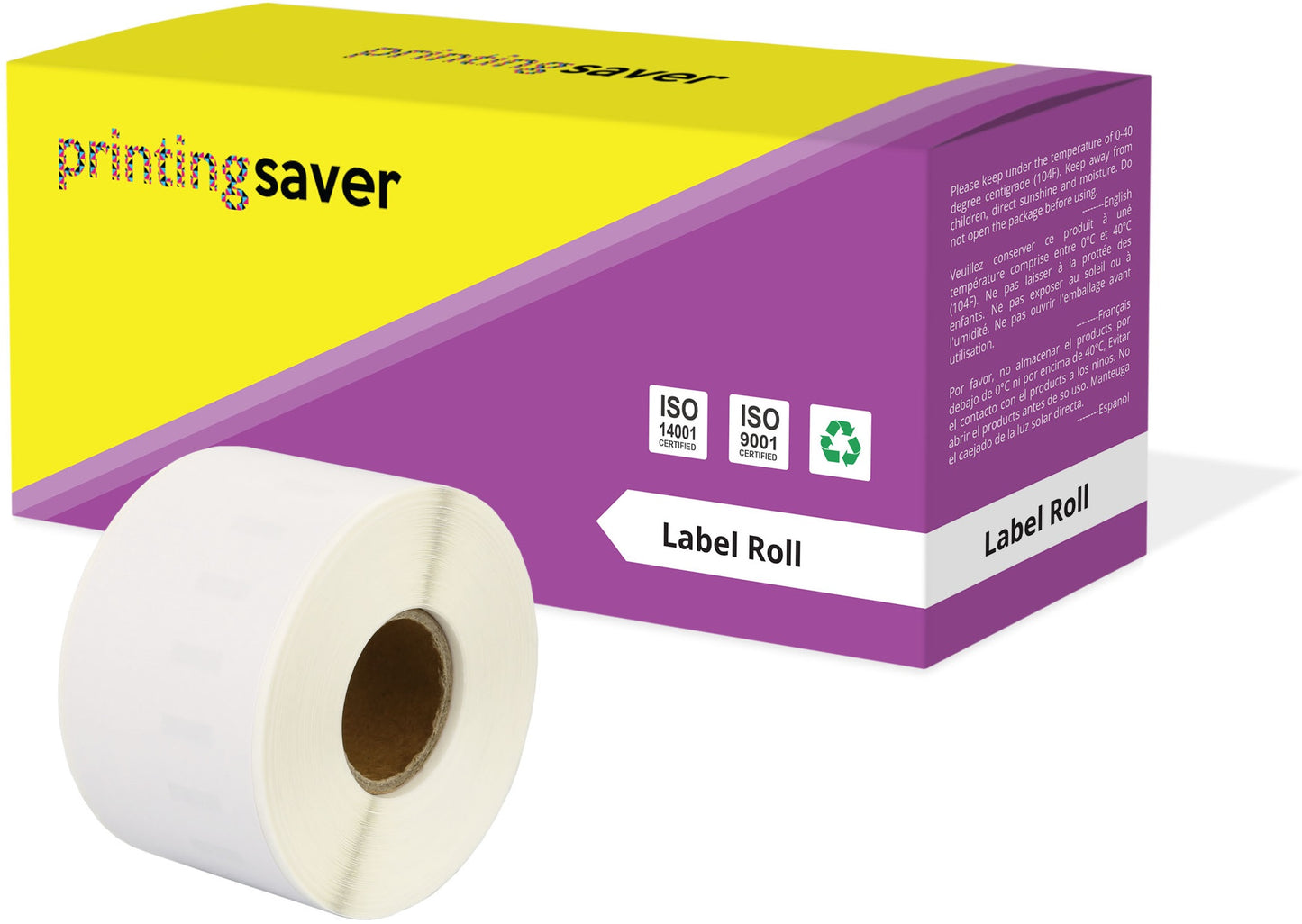 Compatible Roll 99018 S0722470 38mm x 190mm Address Labels for Dymo LabelWriter 300 320 400 450 Turbo - Printing Saver