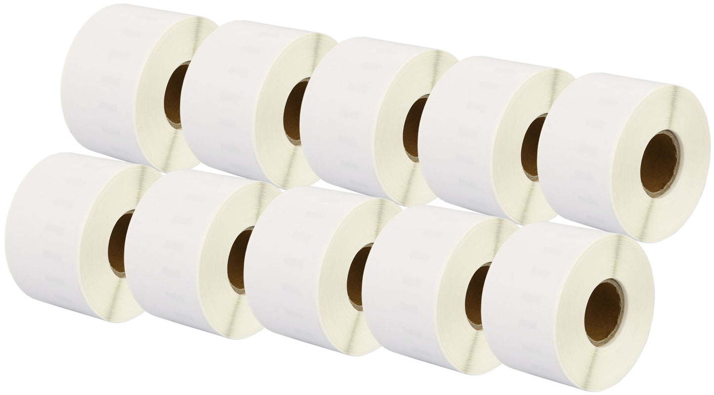 Printing Saver 99018 38 x 190 mm Compatible Lever Arch File Labels Roll for Dymo LabelWriter 300 320 400 450 Turbo - Printing Saver