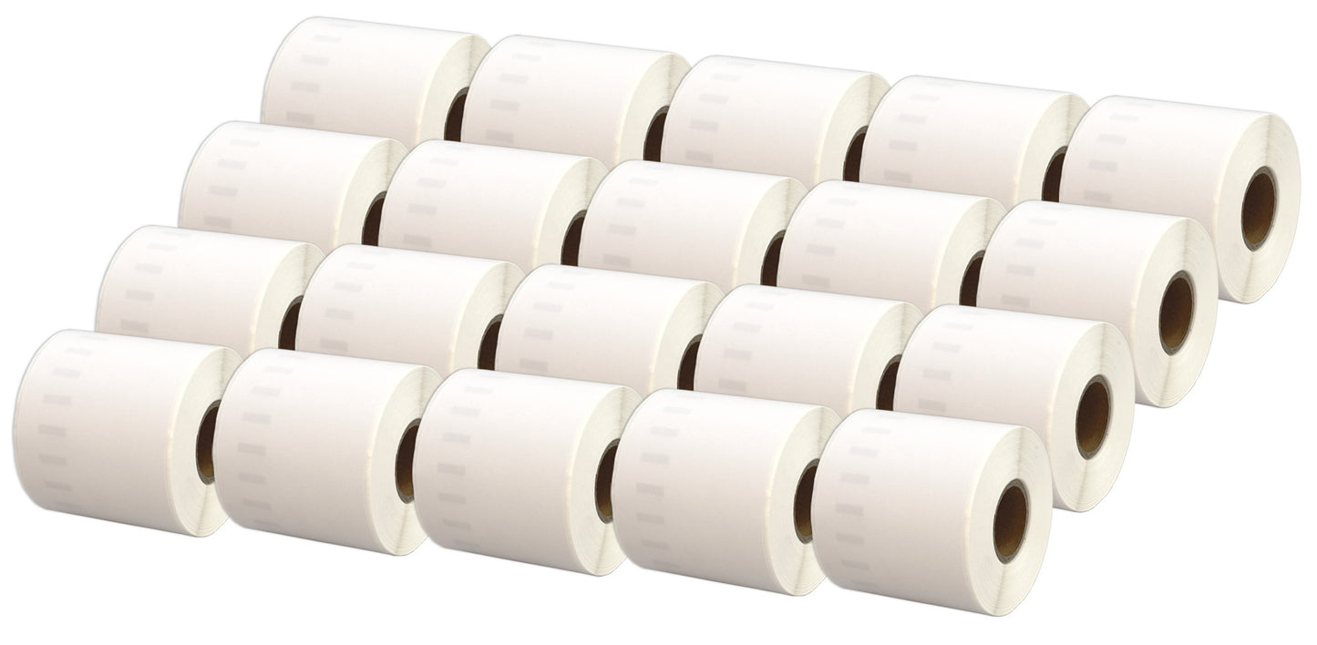 Printing Saver 99019 59 x 190 mm Compatible Lever Arch File Labels Roll for Dymo LabelWriter 300 320 400 450 Turbo - Printing Saver