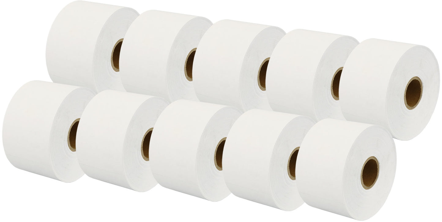 Printing Saver S0929110 62 x 106 mm Compatible Name Badge Cards Roll for Dymo LabelWriter 300 320 400 450 Turbo & Seiko SLP Label Printers - Printing Saver