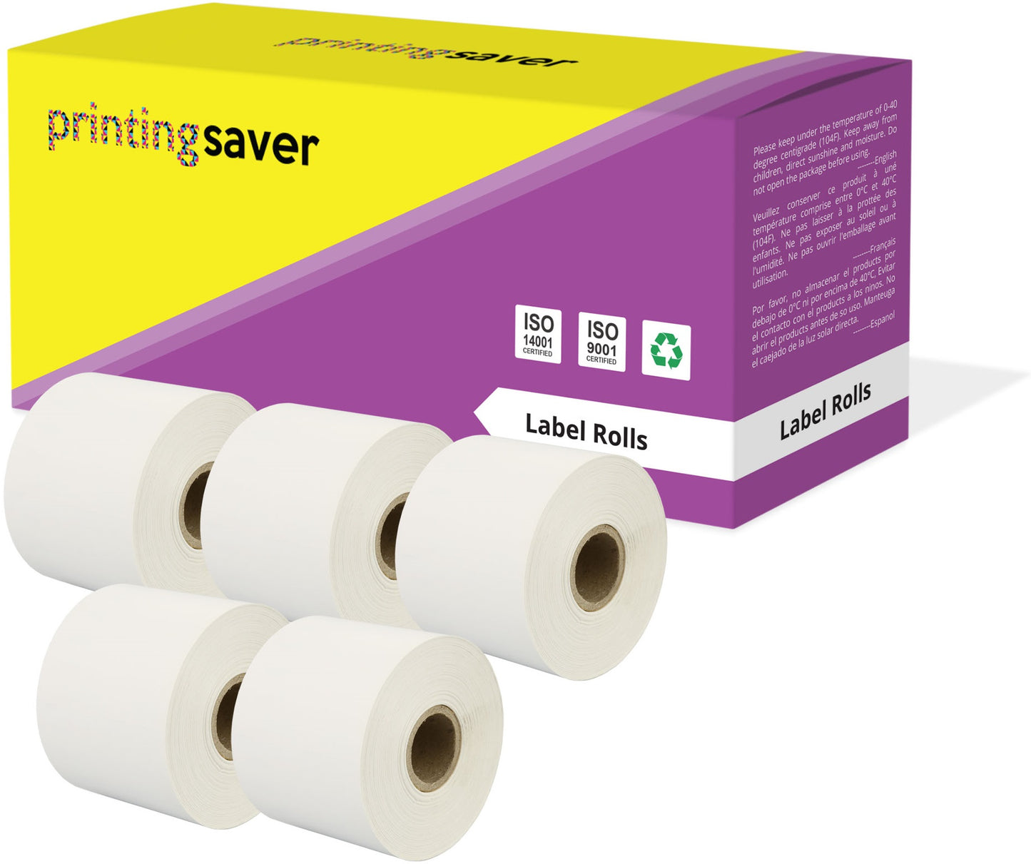 Compatible Roll S0929110 62mm x 106mm Labels for Dymo LabelWriter - Printing Saver