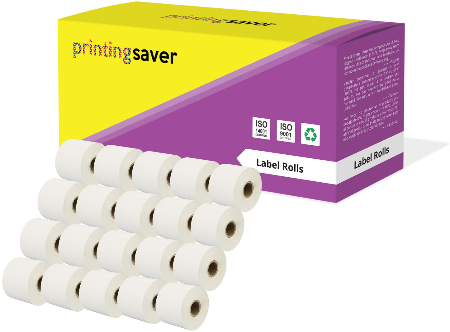 Compatible Roll S0929110 62mm x 106mm Labels for Dymo LabelWriter - Printing Saver