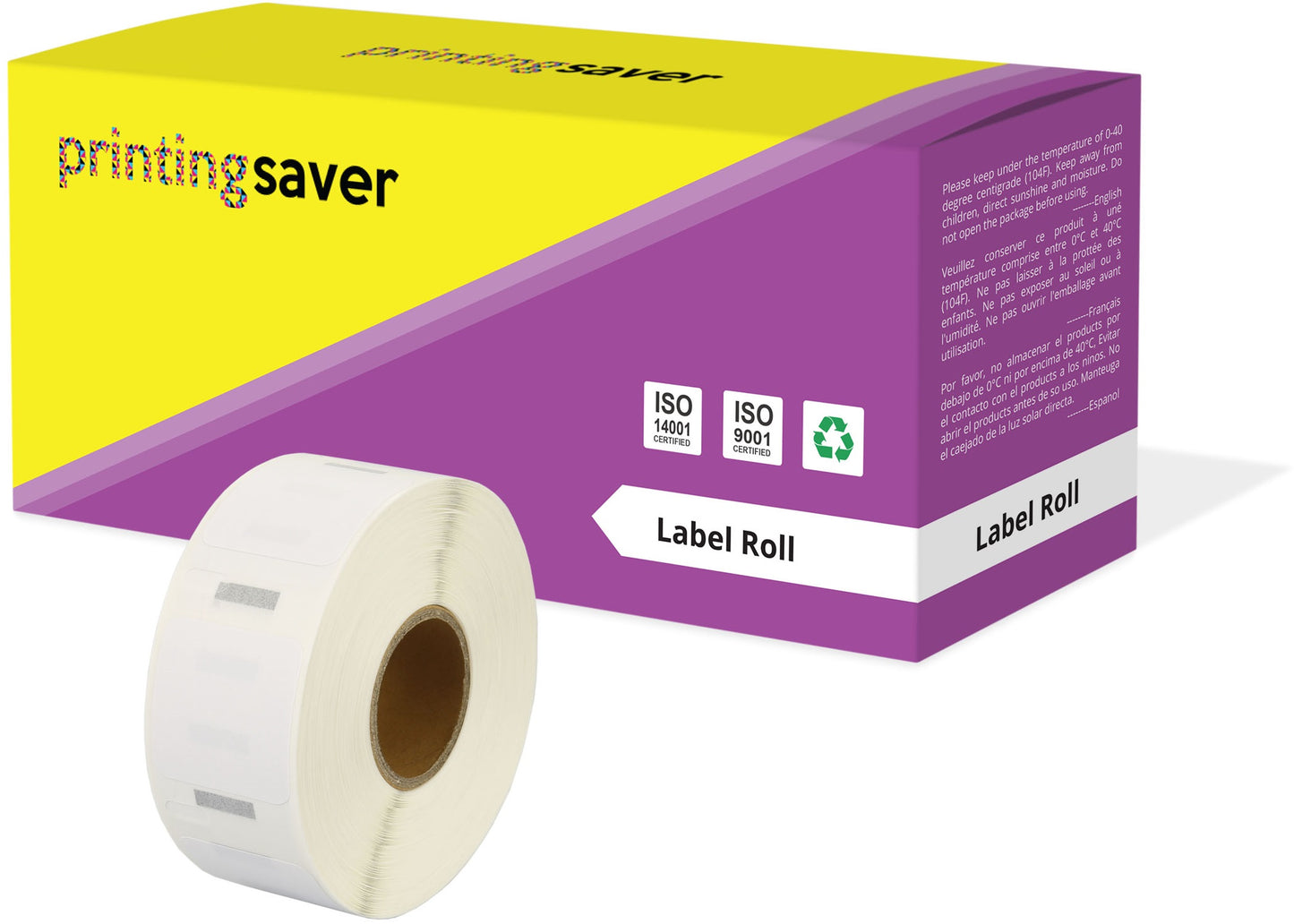 Compatible Roll S0929120 25mm x 25mm Labels for Dymo LabelWriter 300 320 400 450 Turbo - Printing Saver