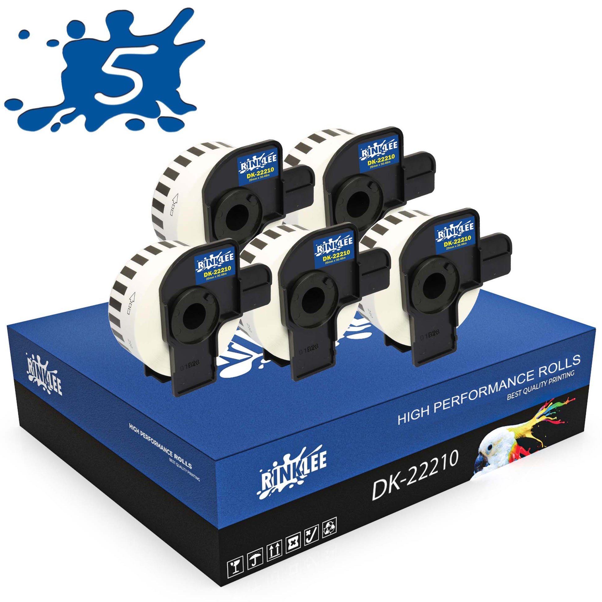 Compatible BROTHER DK-22210 DK22210 Labels