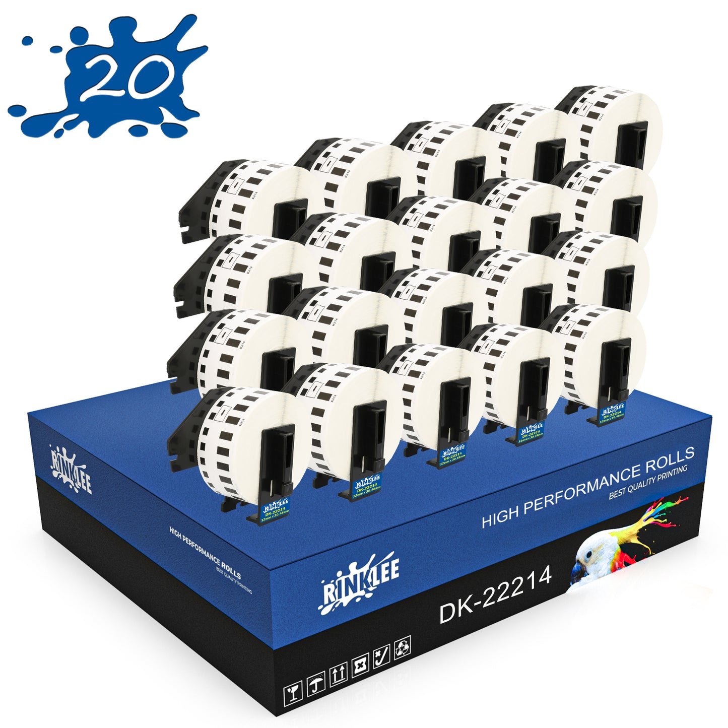 Compatible BROTHER DK-22214 DK22214 Labels