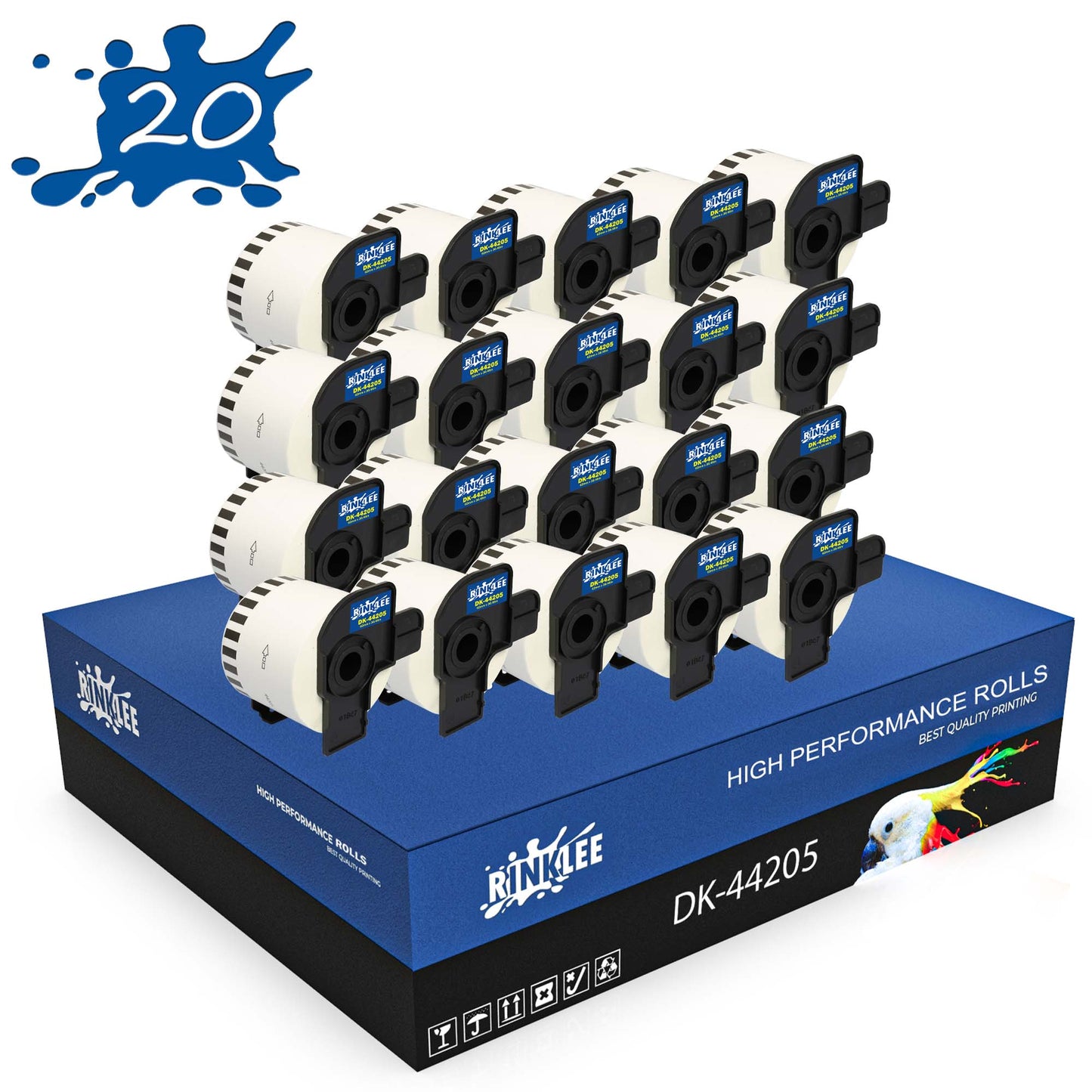 Compatible BROTHER DK-44205 DK44205 Labels