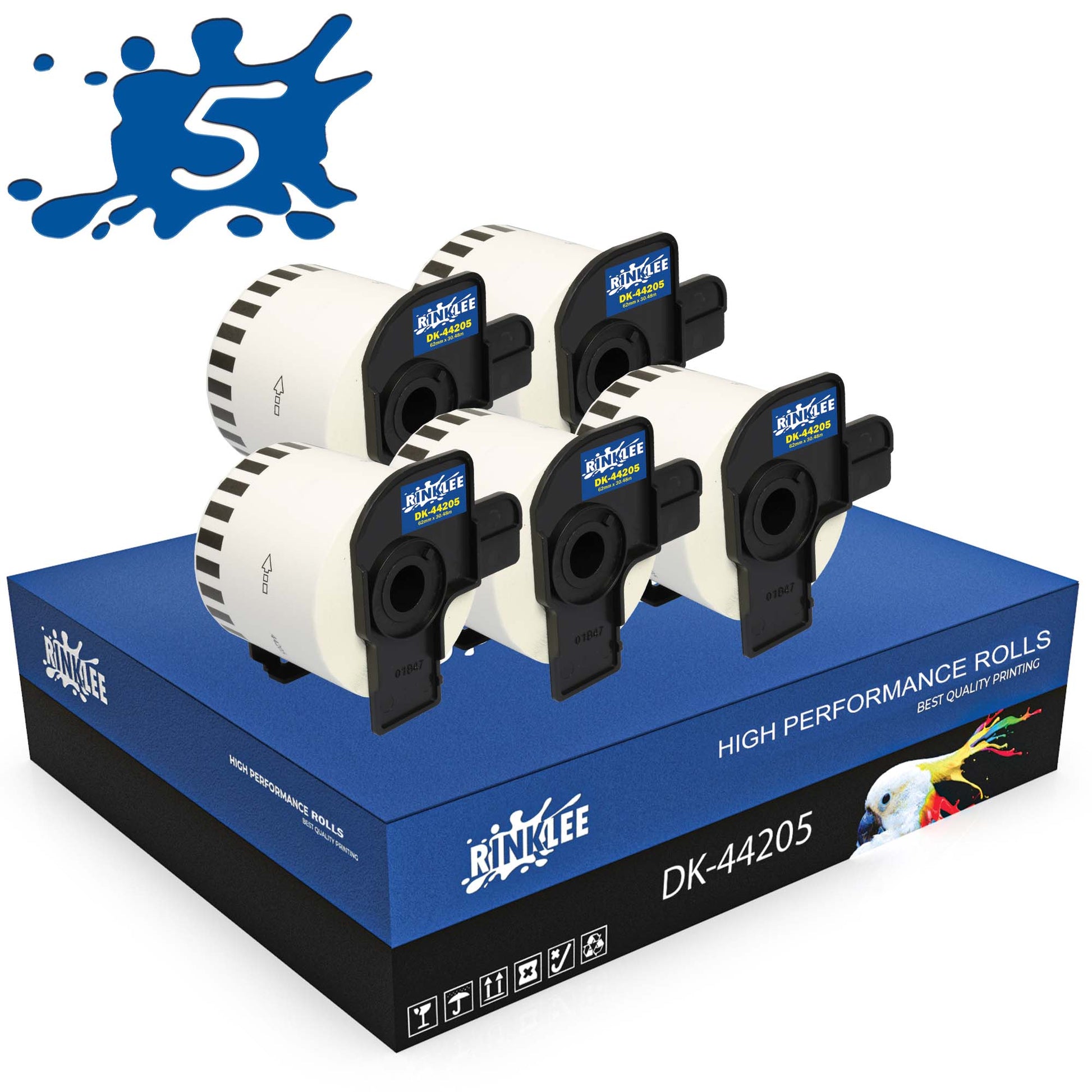 Compatible BROTHER DK-44205 DK44205 Labels