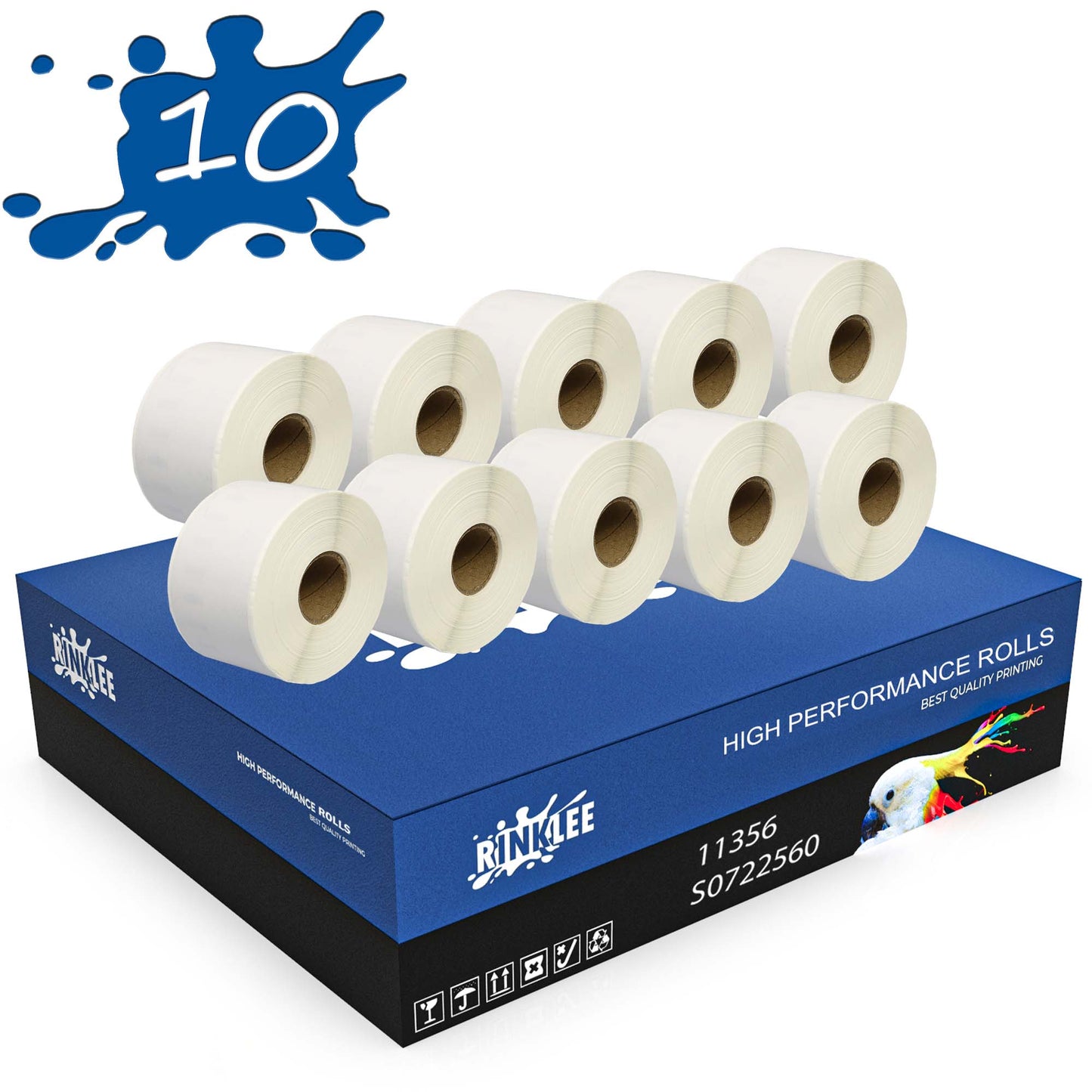 Compatible DYMO 11356 S0722560 Labels