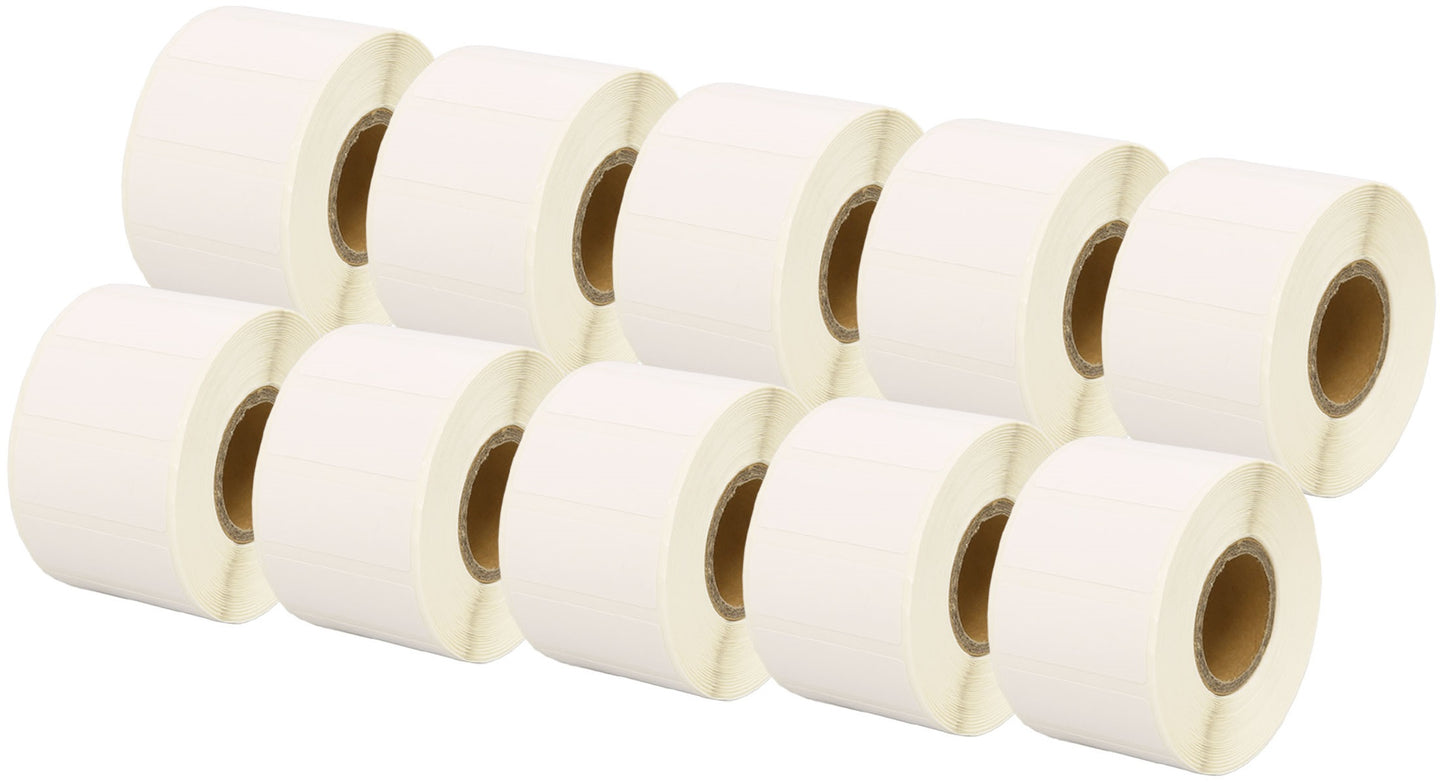 Printing Saver 35 x 14 mm Compatible Direct Thermal Labels Roll for Zebra Toshiba Citizen Sato Honeywell Intermec Datamax CAB Eltron Godex Orion Wasp - Printing Saver